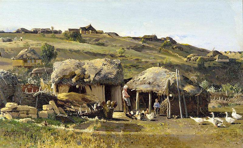 Nikolay Nikanorovich Dubovskoy In The Village